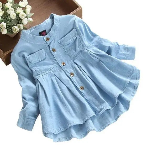 2018 Fashion Kid Baby Girls dress Long Sleeve - Image #3