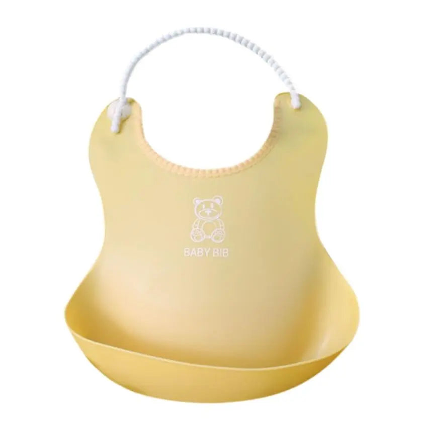 Baby Bibs&Burp Clothes Bib silicone Waterproof Kids Boys Girls Feeding Eromxe