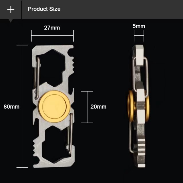 Multi-tool Fidget Spinner