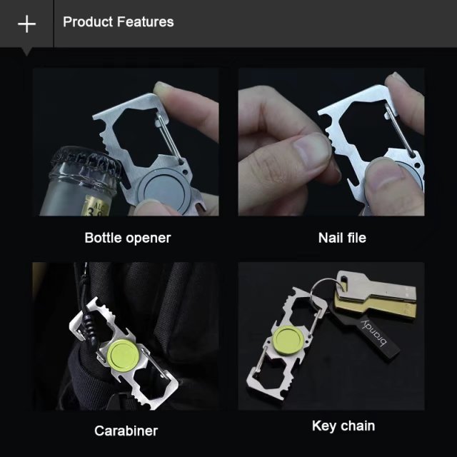 Multi-tool Fidget Spinner