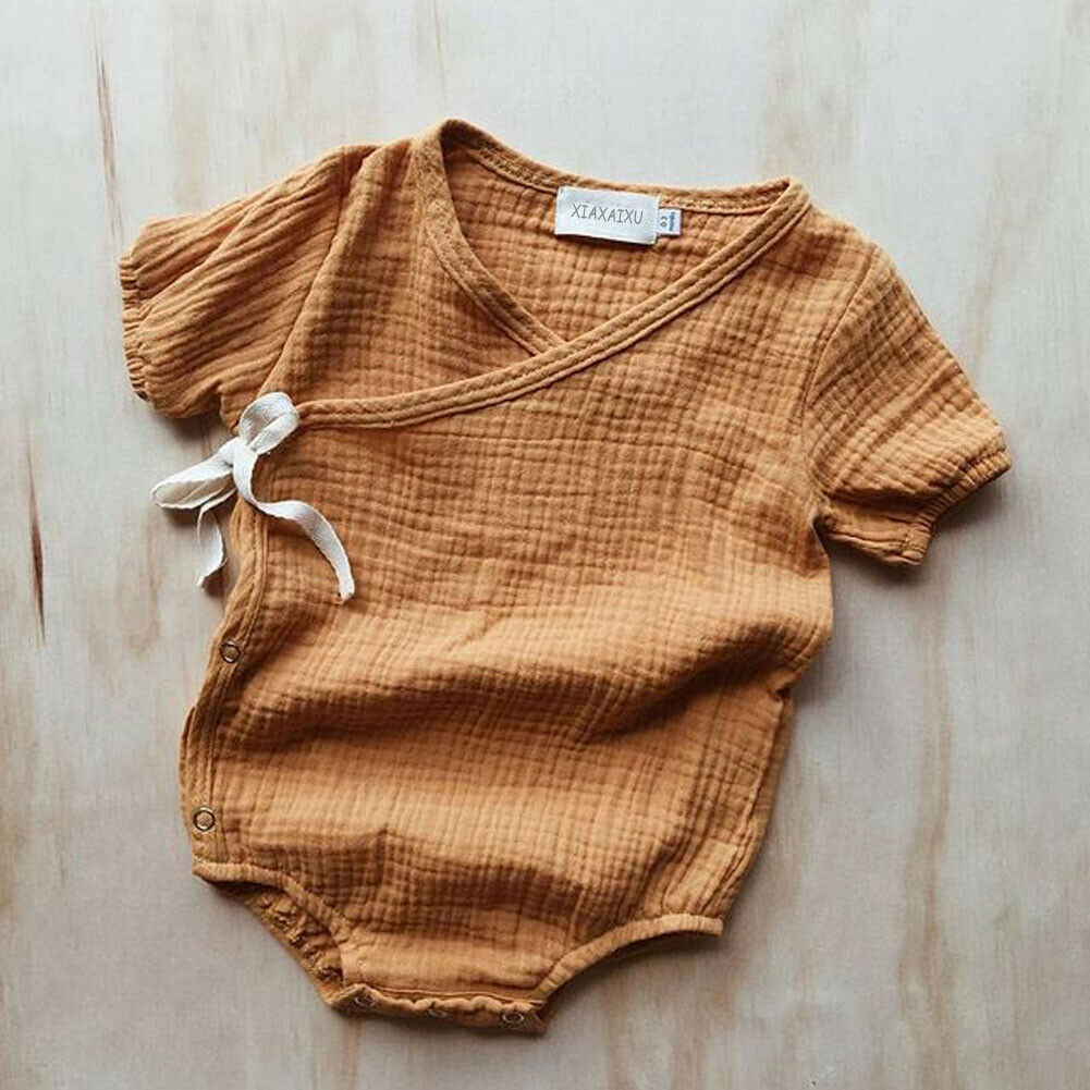 Bohemian Cotton Newborn Onesie Eromxe