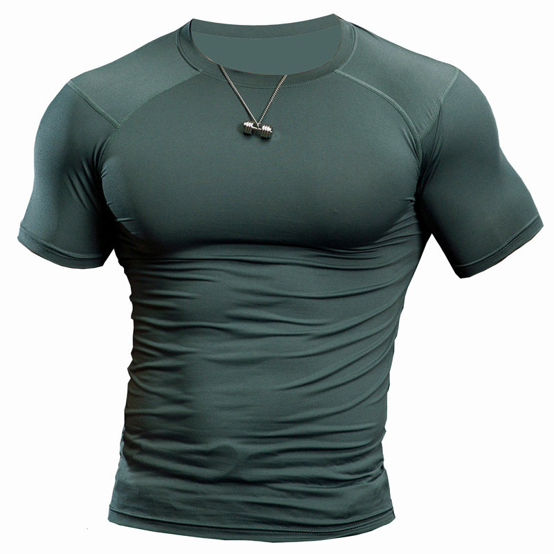 Fitness Tight Fitting Suit For Men With Breathability And Quick Drying Eromxe