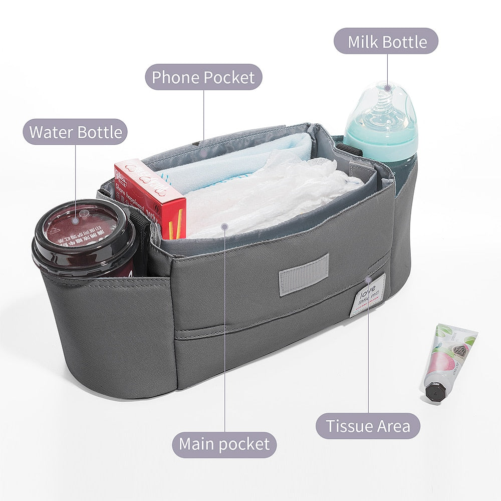 High Capacity Stroller Organizer Eromxe