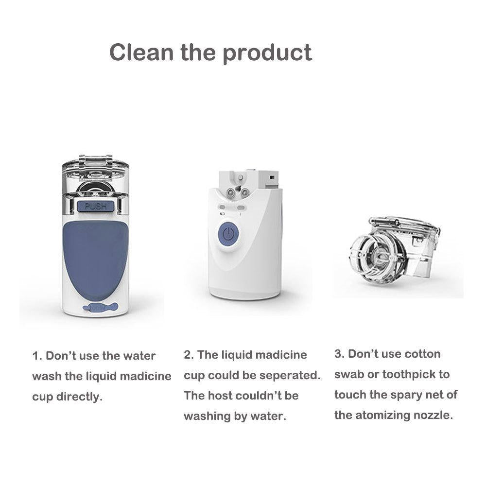 Portable Handheld Nebulizer Mist Inhaler and Atomizer Eromxe