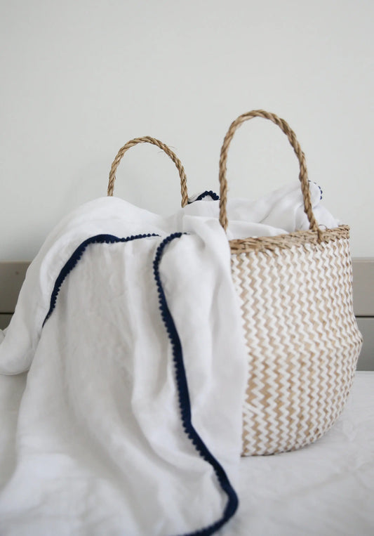 3 Pc Newborn Essential Set - Hooded Towel, Swaddle + Toy Rattle Eromxe