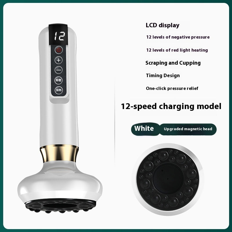 Electric Breathing Heating Wireless Scraping Massage Instrument