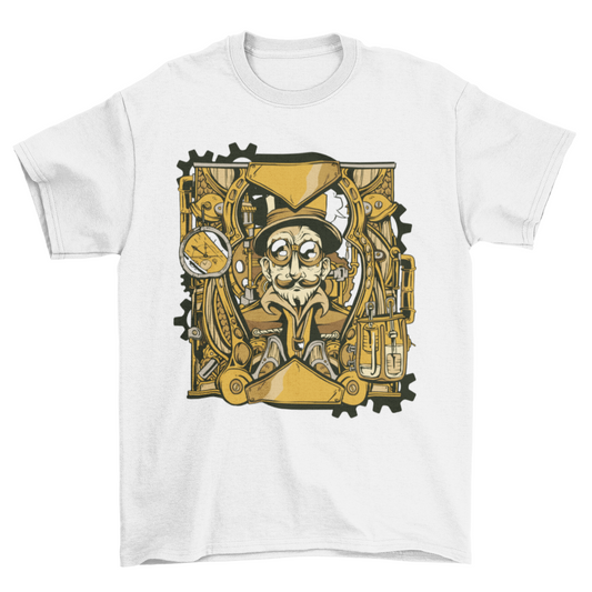 Awesome Steampunk Top Hat Man mustache Cartoons & character Anical Eromxe