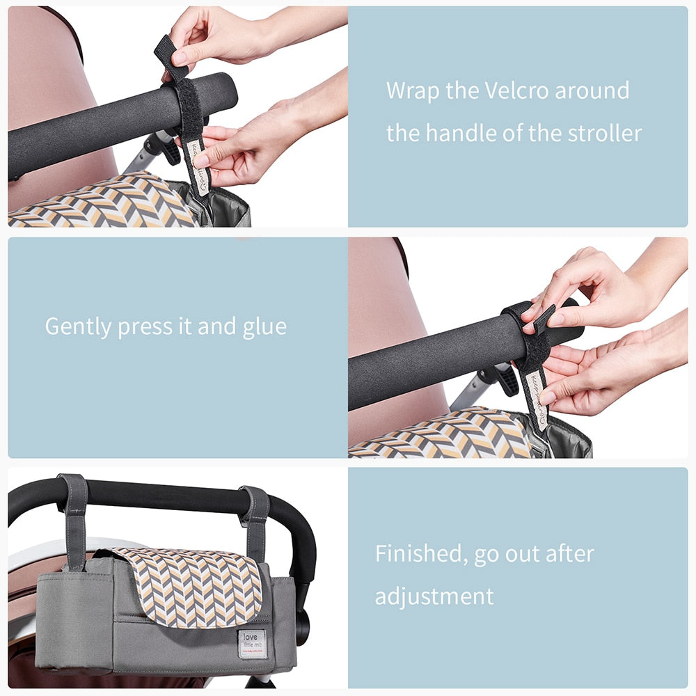 High Capacity Stroller Organizer Eromxe