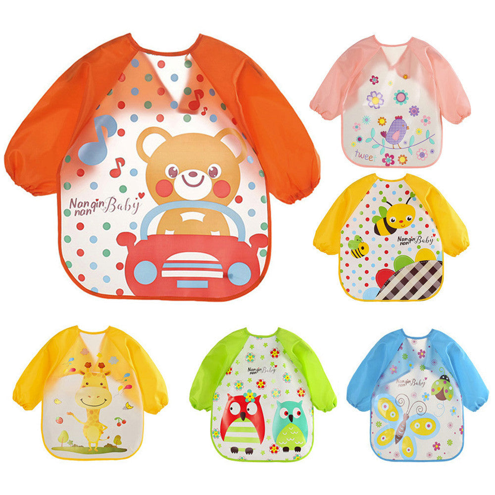 New Baby Bibs Burp Cloths Waterproof Cartoon Eromxe
