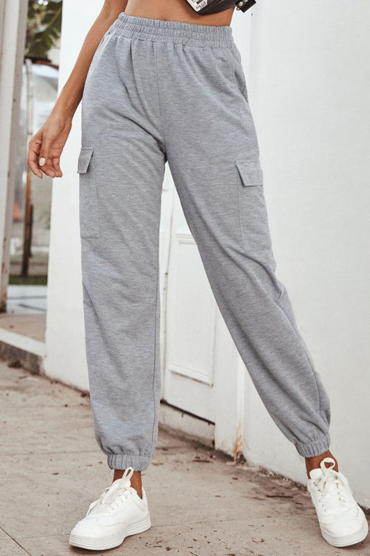 Pocketed Long Sweatpants Eromxe